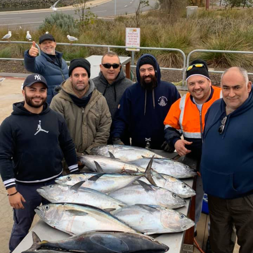 Blue fin tuna fishing trips portland Victoria