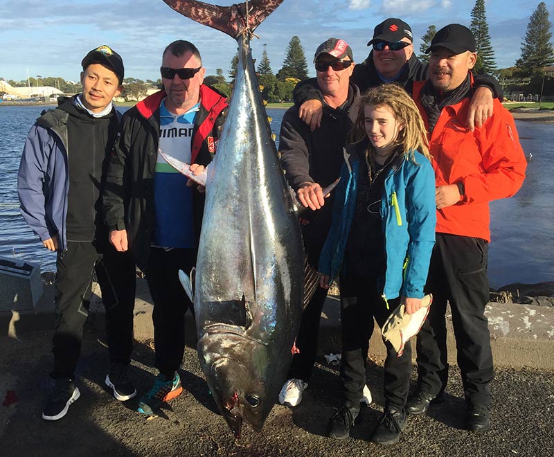Bluefin tuna charter fishing portland Victoria